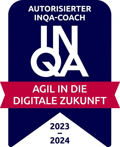 Logo - autorisierter INQA-Coach